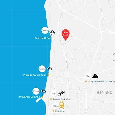São Félix Seaside Oasis * São Félix da Marinha